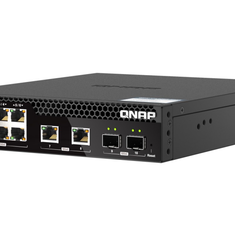 QNAP 10 Ports Managed Switch, QSW-M2106R-2S2TSwitches