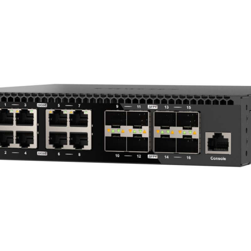 QNAP 16 Ports Managed Switch, QSW-M3216R-8S8TSwitches