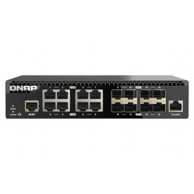 威聯通 QNAP 16 Ports 網管型交換器, QSW-M3216R-8S8T