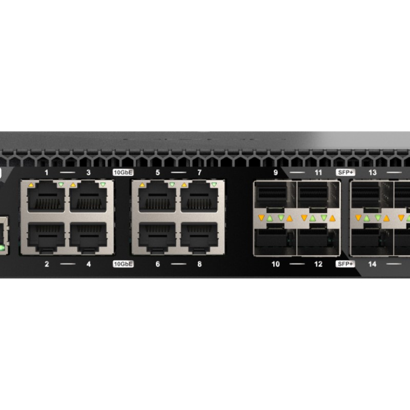 QNAP 16 Ports Managed Switch, QSW-M3216R-8S8TSwitches