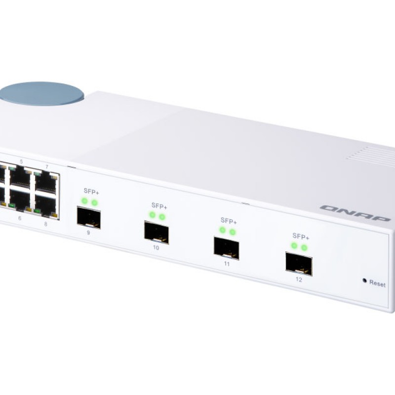 威聯通 QNAP 12 Ports 10GbE 管理型交換器, QSW-M408S交換器