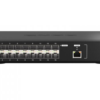 QNAP 17 Ports 25GbE Fiber Managed Switch, QSW-M5216-1T