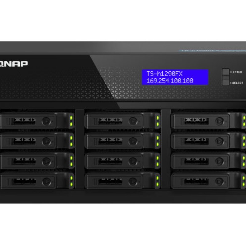 威聯通 QNAP TS-h1290FX-7302P-128G NAS 網絡儲存裝置