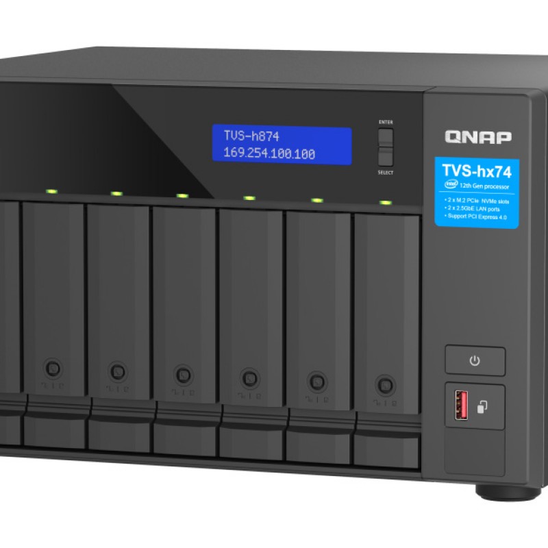 QNAP 8 Bay NAS, TVS-h874-i5-32G