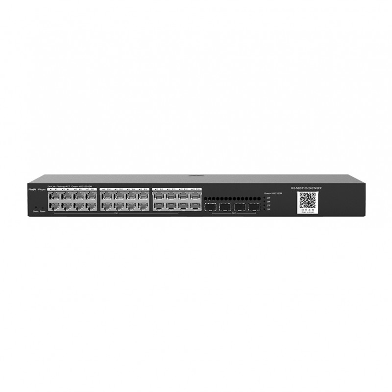 睿易 Reyee L2 Cloud Managed Switch, RG-NBS3100-24GT4SFP-V2交換器