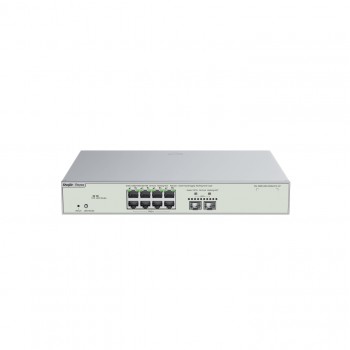 Ruijie Reyee Gigabit PoE Managed Switch, RG-NBS5300-8MG2XS-UP