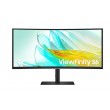 Samsung 34" ViewFinity S6 Curved Monitor, LS34C652UACXXK