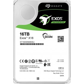 Seagate Exos X18 16TB Enterprise 3.5" HDD, ST16000NM000J