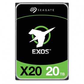 Seagate Exos X20 20TB 3.5" HDD, ST20000NM007D