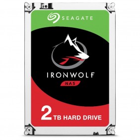 Seagate IronWolf 2TB 3.5" HDD, Model: ST2000VN004