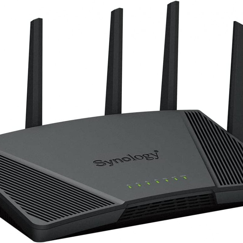 群暉 Synology Tri-band WiFi 6 2.5GbE 路由器, RT6600ax路由器
