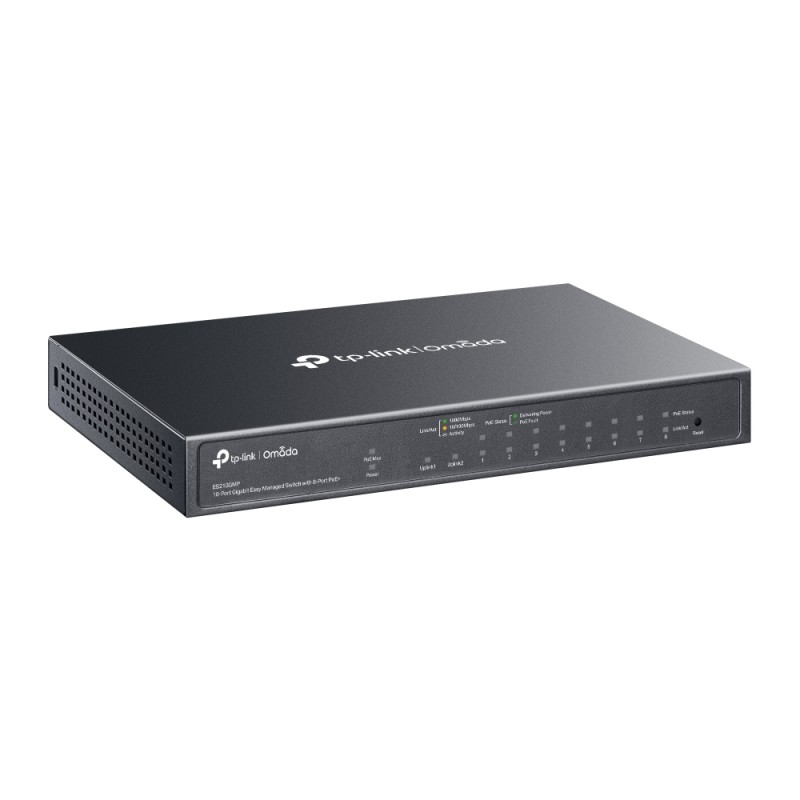 TP-Link Omada 10-Port Gigabit Easy Managed Switch, ES210GMP