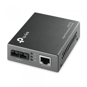 TP-Link Omada Single-Mode SC Fiber Converter, MC210CS