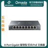 TP-Link Omada 8-Port Gigabit Managed Reverse PoE Switch, RP108GE