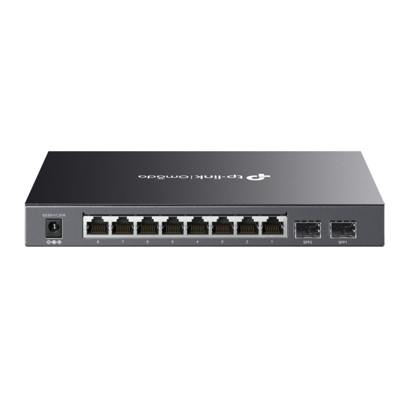 TP-Link Omada 8-Port Gigabit PoE+ Smart Switch, SG2210P