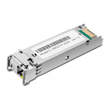TP-Link Omada Gigabit Single-Mode WDM Bi-Directional SFP Module, SM321A-2