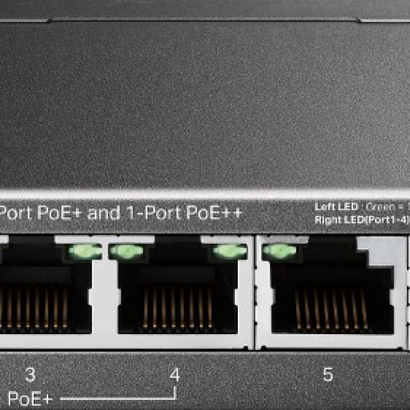 TP-Link 6-Port Gigabit PoE+ Unmanaged Switch, TL-SG1006PP