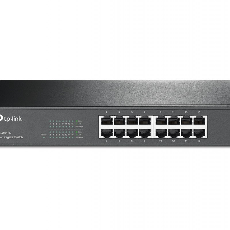 TP-Link 16-Port Gigabit Unmanaged Switch, TL-SG1016D