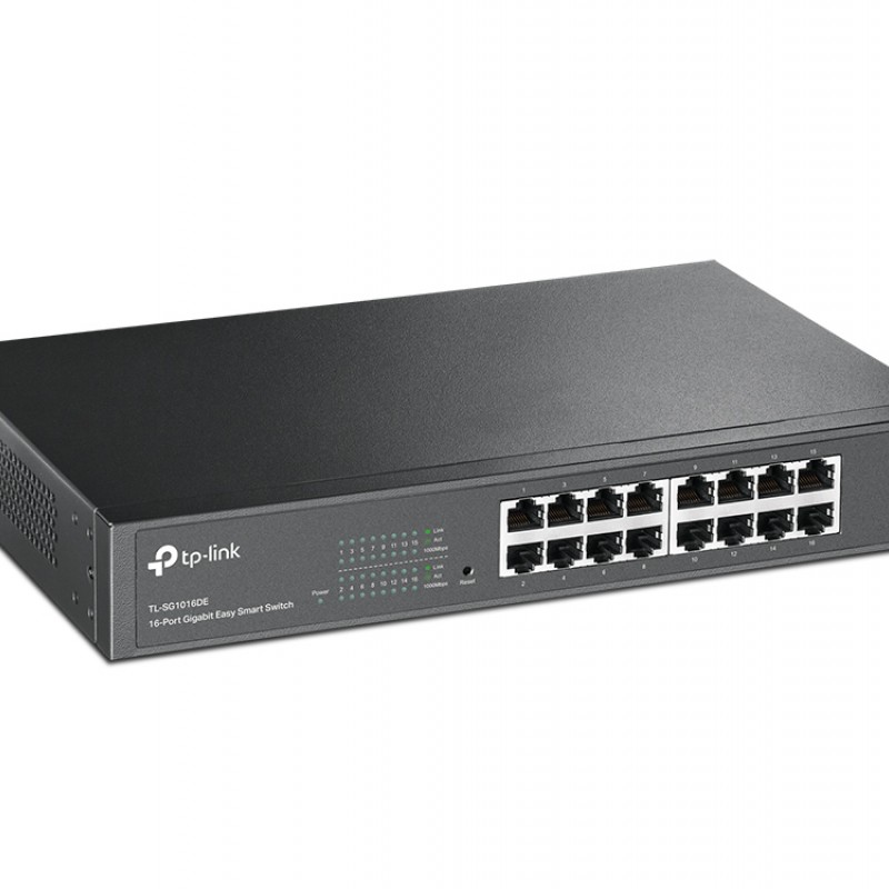 TP-Link 16-Port Gigabit Smart Switch, TL-SG1016DE