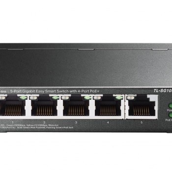 TP-Link 5-Port Gigabit PoE+ Smart Switch, TL-SG105MPE