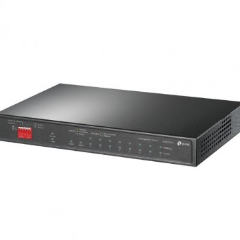 TP-Link 10-Port Gigabit PoE+ 非管理型交換器, TL-SG1210P