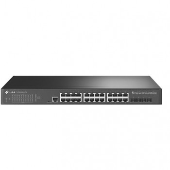 TP-Link JetStream™ 24-Port Gigabit L2+ Managed Switch, TL-SG3428X-UPS
