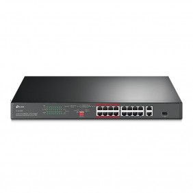 TP-Link 18-Port POE Unmanaged Switch, TL-SL1218P