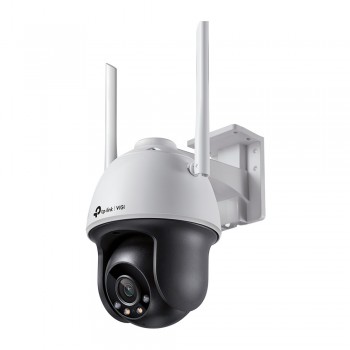 TP-Link VIGI 4MP Outdoor Full-Color Wi-Fi Pan Tilt Network Camera, VIGI C540-W