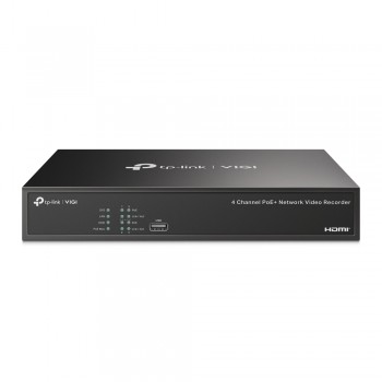TP-Link VIGI 4 Channel PoE+ NVR, VIGI NVR1004H-4P