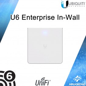 Ubiquiti UniFi U6 Enterprise In-Wall Access Point, U6-Enterprise-IW