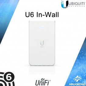 Ubiquiti UniFi WiFi 6 In-Wall Access Point, U6-IW