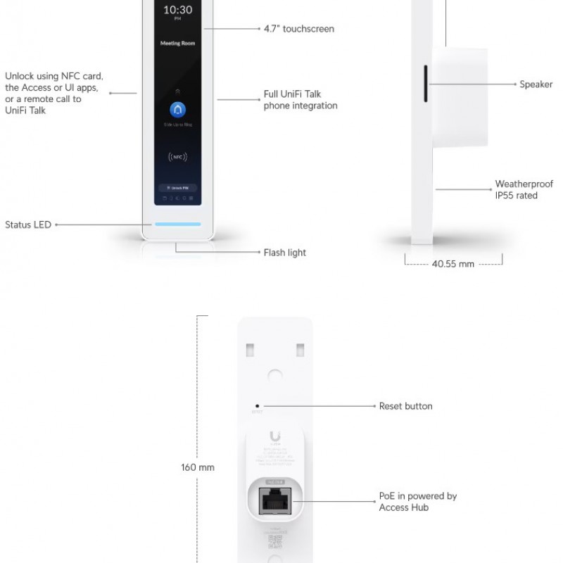 Ubiquiti UniFi G2 Reader Pro Doorbell