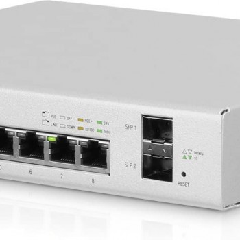 Ubiquiti UniFi 8 Ports 150W 全管交換器, US-8-150W
