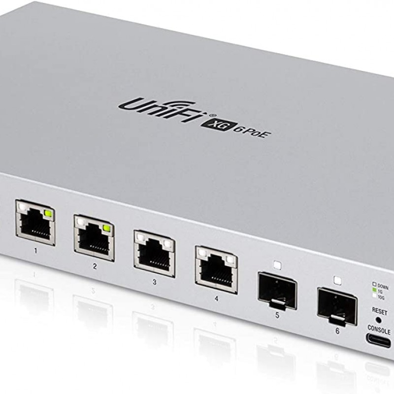 Ubiquiti UniFi XG 6 Ports POE Managed Switch, US-XG-6POESwitches