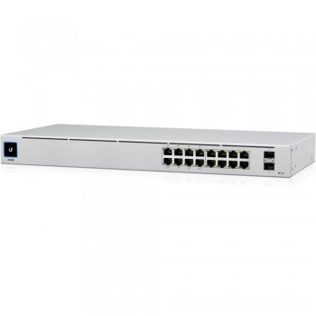 Ubiquiti UniFi 16 Ports Gen2 PoE Gigabit Switch, USW-16-PoE