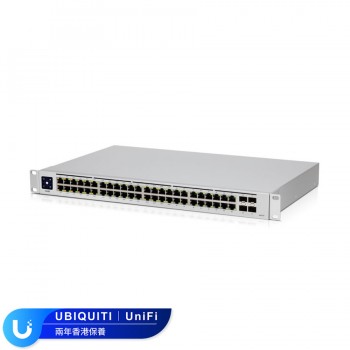 Ubiquiti UniFi 48-Port PoE Switch, USW-48-PoE