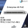 Ubiquiti UniFi 48-Port POE+ 750W Enterprise switch, USW-Enterprise-48-PoE