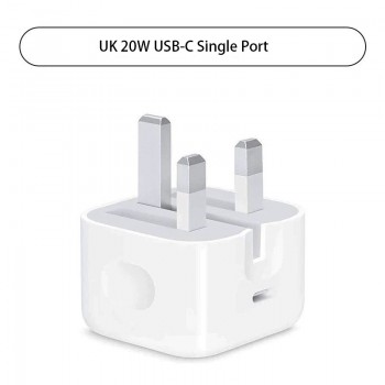 UK 20W USB-C Single Port 電源轉換器