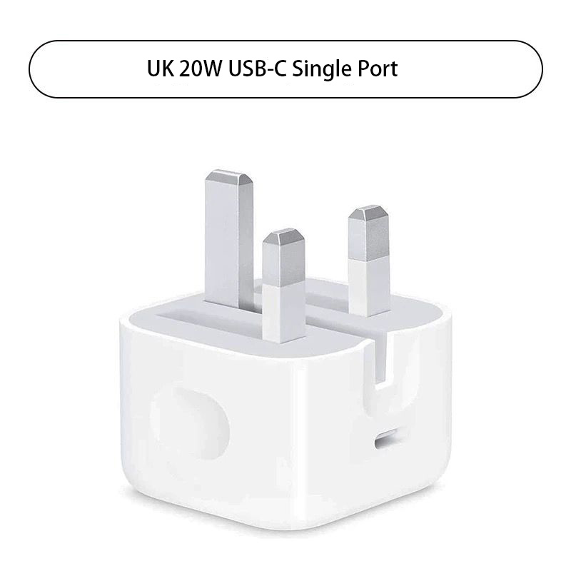 UK 20W USB-C Single Port 電源轉換器dapter / Docking