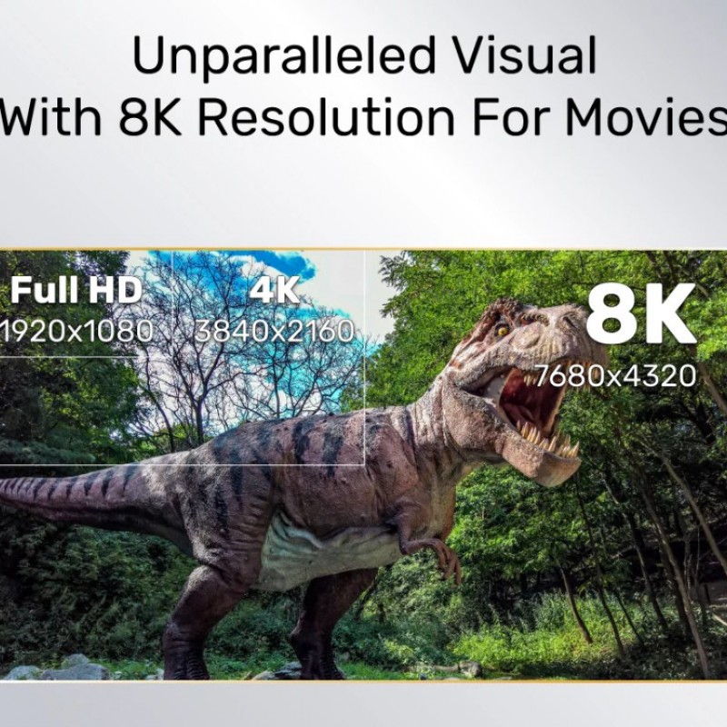 Unitek 8K 超高速 HDMI 影音線 支援 PS5 4K網絡配件