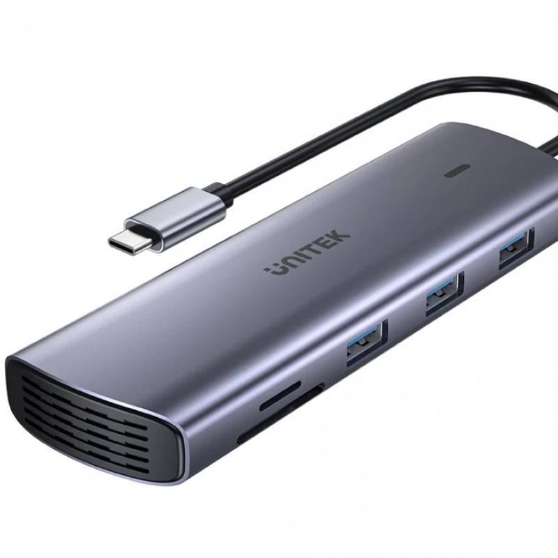 Unitek 9-in-1 USB-C Hub, D1113AAdaptor / Docking