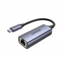 Unitek 2 合 1 USB-C 轉千兆位乙太網轉接器, U1323A
