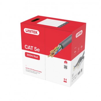 Unitek Cat 5e Ethernet 千兆位乙太網UTP連接線, Y-C879GY