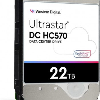WD Ultrastar DC HC570 22TB 企業版 3.5吋 內置硬碟, WUH722222ALE6L4