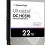 WD Ultrastar DC HC570 22TB Enterprise 3.5inch HDD, WUH722222ALE6L4