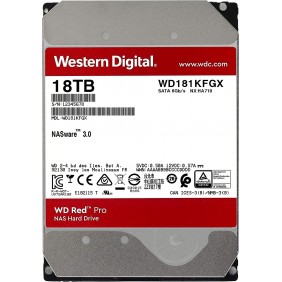 WD Red Pro 18TB 3.5吋 內置硬碟, WD181KFGX