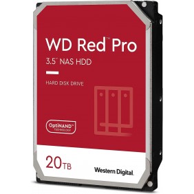 WD Red Pro 20TB 3.5inch HDD, WD201KFGX