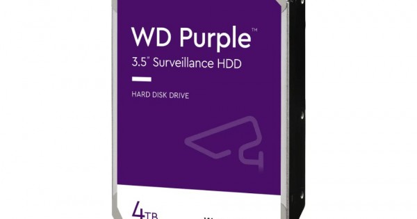 香港行貨︱WD Purple 4TB 3.5吋內置硬碟, WD43PURZ