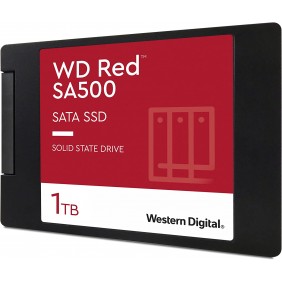 WD Red NAS SA500 SATA3 1TB 2.5" SSD, WDS100T1R0A