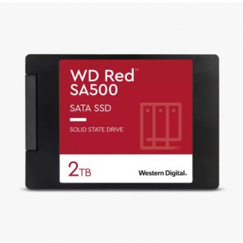 WD Red NAS SA500 SATA 2TB 2.5" SSD, WDS200T1R0A